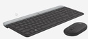 Logi Slim Wireless Keyboard and Mouse Combo MK470 - Graphite
