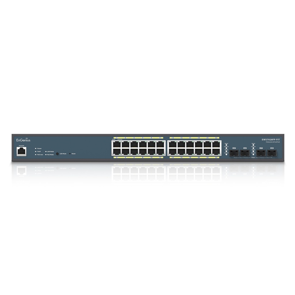 EnGenius Fit 410W PoE+ 24 Port Gigabit Switch
EWS7928FP-FIT
