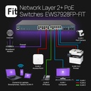 EnGenius Fit 410W PoE+ 24 Port Gigabit Switch
EWS7928FP-FIT