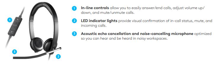 Logitech H650E HEADSET