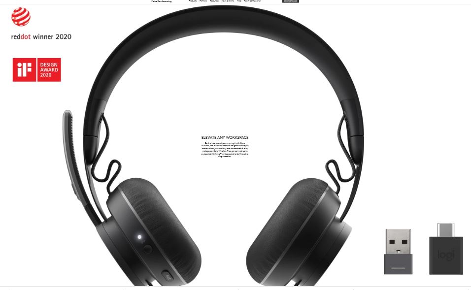 Logitech Zone Wireless Teams  #981-000855