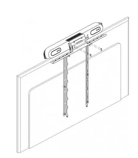 Poly Studio X70 Optional VESA Mounting Kit. Compatible with the Studio X70 with VESA pattern up to 800 x 400. 2215-87249-001