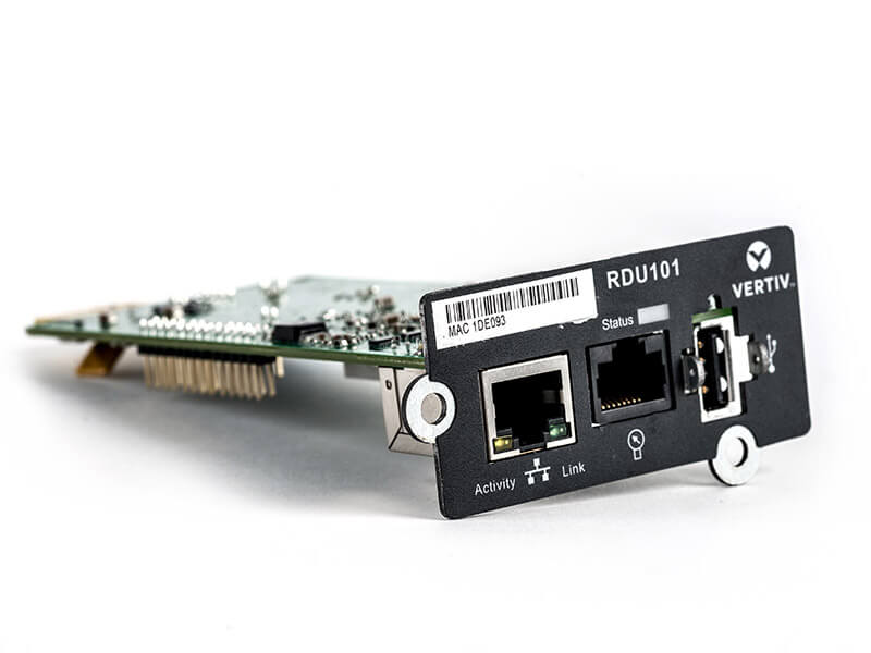 Vertiv RDU101 Web/SNMP management card for GXT5