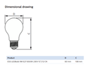 Philips ESS LEDBulb 9W E27 6500K 230V 1CT