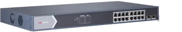 Hikvision DS-3E0518P-E/M 16 Port Gigabit Unmanaged POE Switch