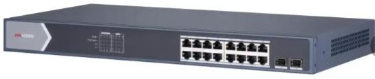 Hikvision DS-3E0518P-E/M 16 Port Gigabit Unmanaged POE Switch