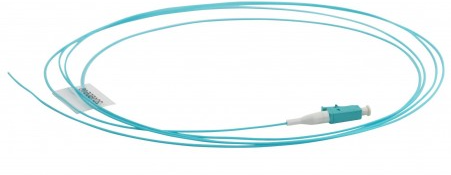 Fiber-rex LC/UPC MM OM3 FIBER Pigtail, 1.0m MM-LC-00-OM3-0010-L