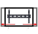 B-TECH XL Heavy Duty Universal Flat Screen Wall Mount with Tilt BT9910