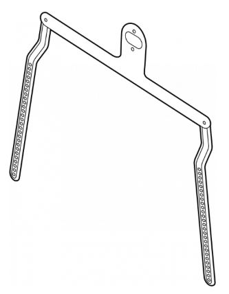 Poly Studio E70 Optional VESA Mounting Kit. 2215-87372-001