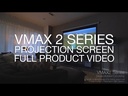 Elite 135" 16:9 Motorized Projector Screen with 24"