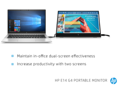 HP E14 G4 Portable Monitor (1B065AA)