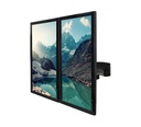 B Tech AV Mounts Twin Screen Desk Mount BT7374