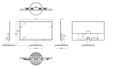 
Dahua 21.45'' FHD Monitor DHI-LM22-H200