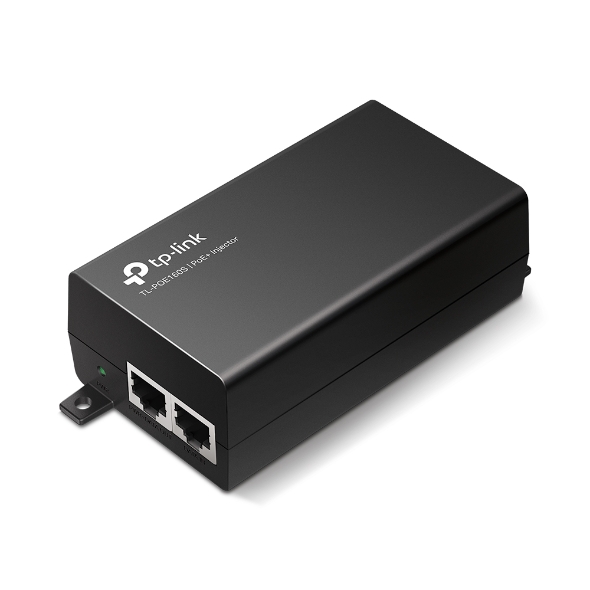 TPLINK TL-POE160S
"PoE+ Injector Adapter
PORT: 1× Gigabit PoE Port, 1× Gigabit Non-PoE Port