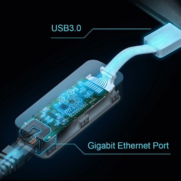
TPLINK USB 3.0 to Gigabit Ethernet Network Adapter UE300