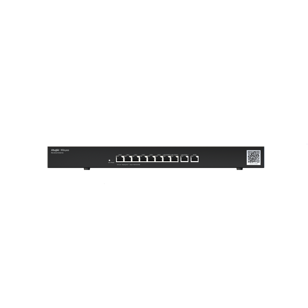 Rujie RG-EG310GH-E, Reyee 10-Port High-Performance Cloud Managed Office Router