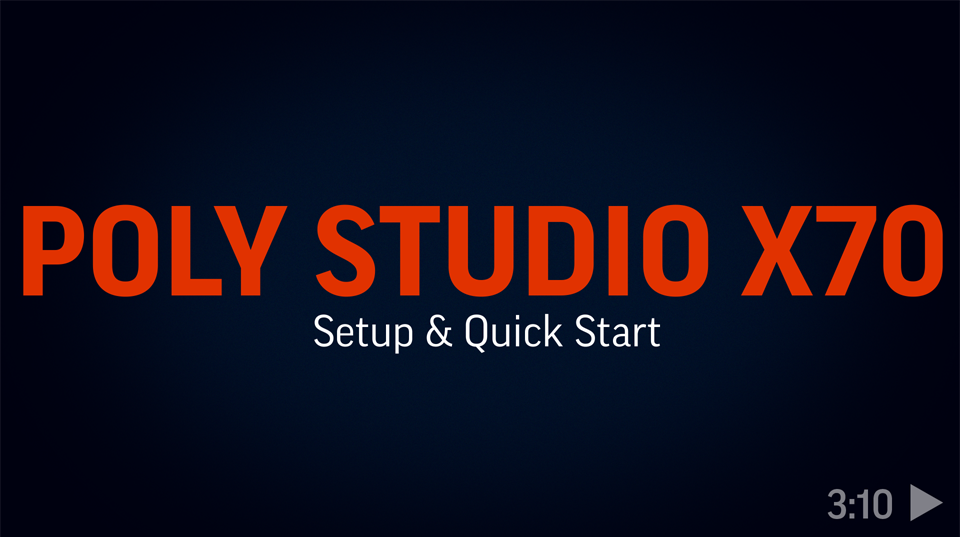 Installation Cost Poly Studio  X70 & Poly TC 8