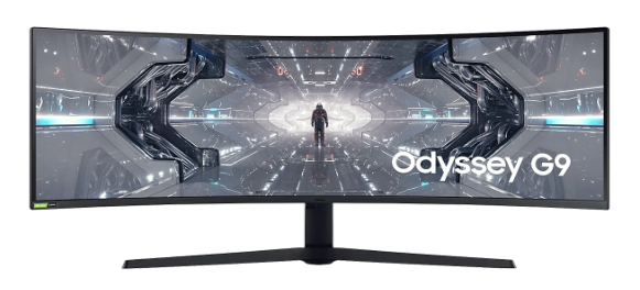 Samsung 49" Odyssey G9 QLED 240Hz 1ms Gaming Monitor LC49G95TSSEXXP