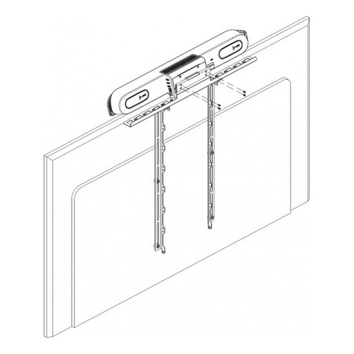 Poly Studio X50 Optional Vesa Mounting Kit.