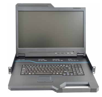 Vertiv CfP 18.5 LCD ConsoLe Flat Pack Local Rack Access CFP185KMM8-101