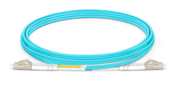 FIBER-REX LC-LC MM(OM3) Duplex Fiber Patchcord, (AQUA)  3.0mm, 2m (12.10.22)	MM-LC-LC-OM3-0020-L