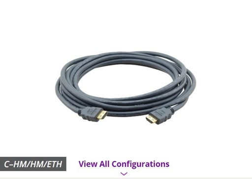 Kramer High–Speed HDMI™ Cable with Ethernet 10.70m (35ft) res 4K@60Hz (4:2:0)