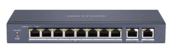 Hikvision 8 Port Fast Ethernet Unmanaged POE Switch DS-3E0310P-E/M