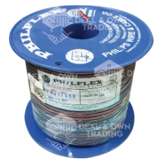 Philflex #18/2 Speaker Wire Black and Red Pure Copper 150 Meters