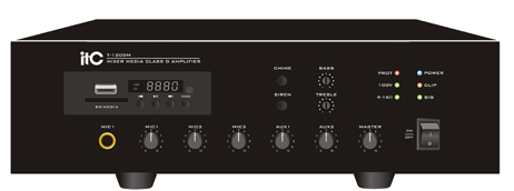 ITC T-B60 Mini Digital Bluetooth Amplifier with MP3