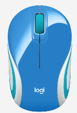 Logitech M187 WLESS MINIMOUSE PALACEBLUE