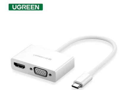 Ugreen Type C to HDMI/VGA Adapter​ Model MM123 item code	30843