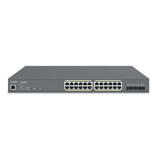 Engenius Cloud Managed 24 Port PoE+ Switch Gigabit 410W ECS1528FP