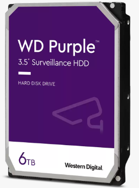 WD Purple Surveillance Hard Drive 