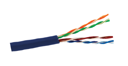 D-Link Cat 6 UTP 25AWG Solid: 305M, Blue NCB-C6UBLUR-305-25