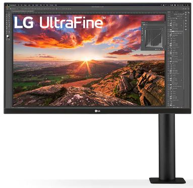 LG 27'' UltraFine UHD IPS USB-C HDR Monitor with Ergo Stand
