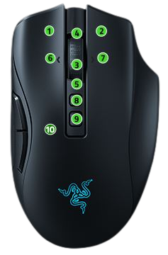 Razer Naga V2 Pro - Wireless MMO Gaming Mouse