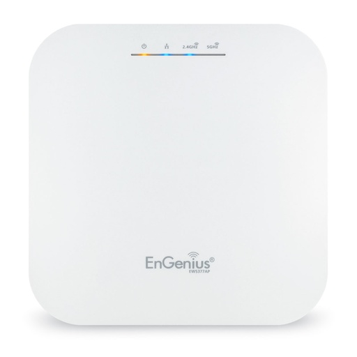 EnGenius EWS377AP Wi-Fi 6 4x4 Managed Indoor Wireless Access Point features 802.11ax