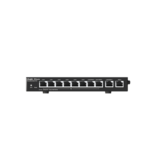 Rujie RG-EG310GH-P-E, Reyee10-Port High-Performance Cloud Managed PoE Office Router